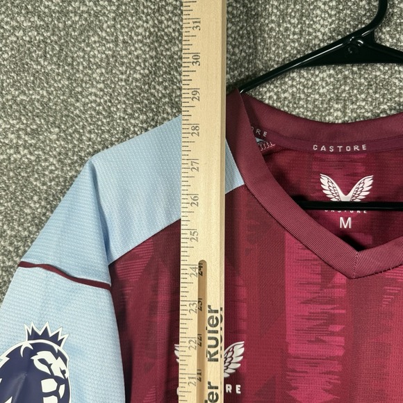 Aston Villa 2023-24 Home Jersey Kit #44 Boubacar Kamara Adult Size Medium Soccer - Picture 4 of 7